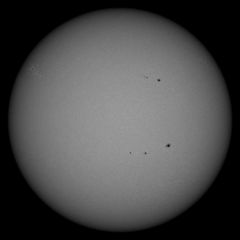 Image of Sun's photosphere