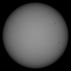 Image of Sun's photosphere