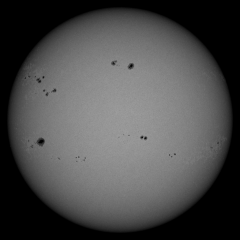 Image of Sun's photosphere