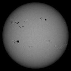 Image of Sun's photosphere