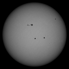 Image of Sun's photosphere