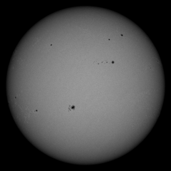 Image of Sun's photosphere