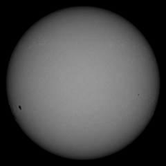 Image of Sun's photosphere