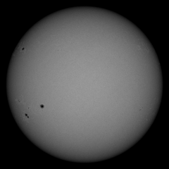 Image of Sun's photosphere