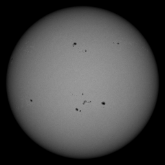 Image of Sun's photosphere