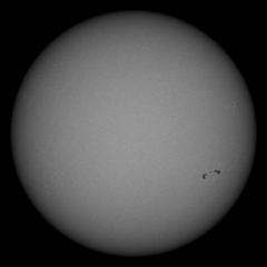 Image of Sun's photosphere