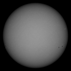 Image of Sun's photosphere