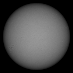 Image of Sun's photosphere