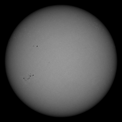 Image of Sun's photosphere