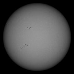 Image of Sun's photosphere