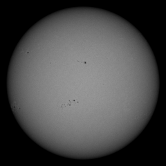 Image of Sun's photosphere