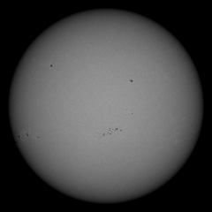 Image of Sun's photosphere