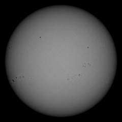 Image of Sun's photosphere