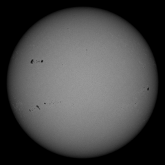 Image of Sun's photosphere