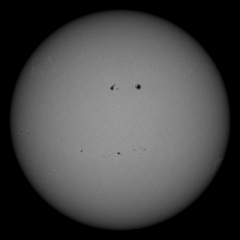 Image of Sun's photosphere