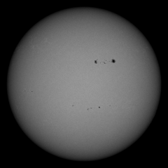 Image of Sun's photosphere