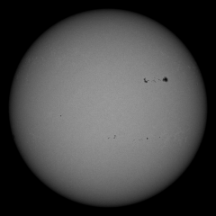 Image of Sun's photosphere