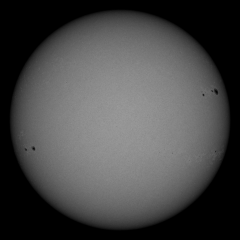 Image of Sun's photosphere