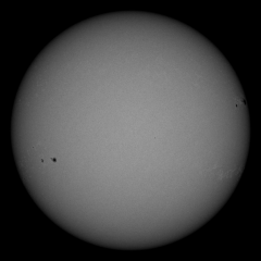 Image of Sun's photosphere