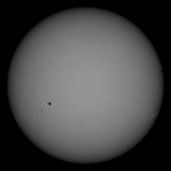 Image of Sun's photosphere