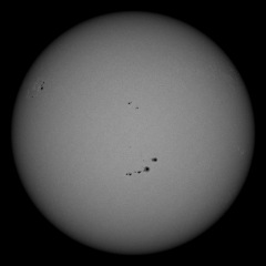 Image of Sun's photosphere