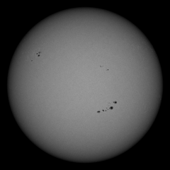 Image of Sun's photosphere