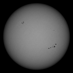 Image of Sun's photosphere