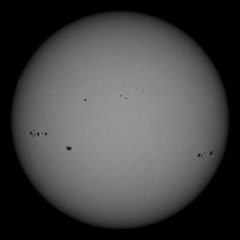 Image of Sun's photosphere