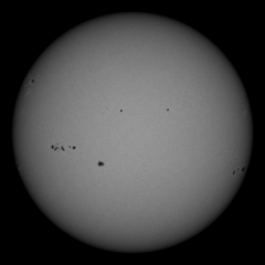 Image of Sun's photosphere