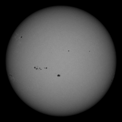 Image of Sun's photosphere