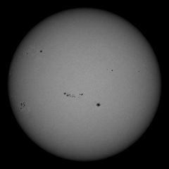 Image of Sun's photosphere