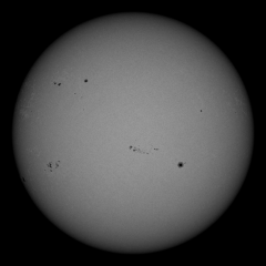 Image of Sun's photosphere