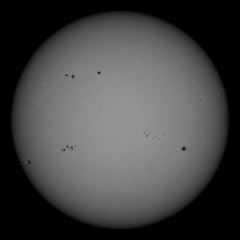 Image of Sun's photosphere