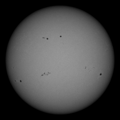 Image of Sun's photosphere