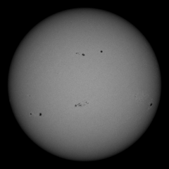 Image of Sun's photosphere