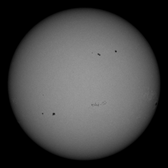 Image of Sun's photosphere