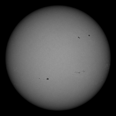 Image of Sun's photosphere