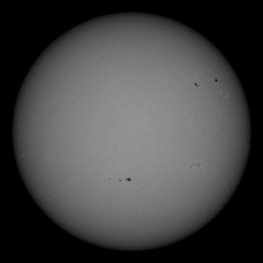 Image of Sun's photosphere