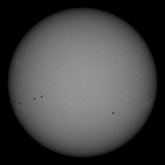 Image of Sun's photosphere