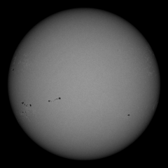 Image of Sun's photosphere