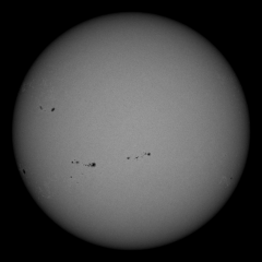 Image of Sun's photosphere