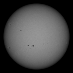 Image of Sun's photosphere