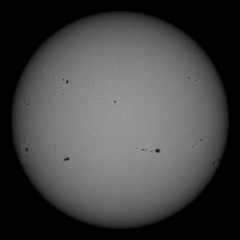 Image of Sun's photosphere