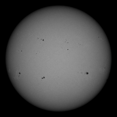 Image of Sun's photosphere