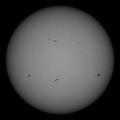 Image of Sun's photosphere