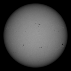 Image of Sun's photosphere