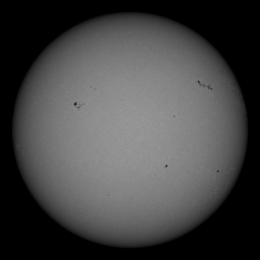 Image of Sun's photosphere