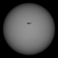 Image of Sun's photosphere