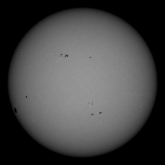 Image of Sun's photosphere