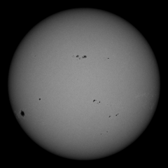 Image of Sun's photosphere